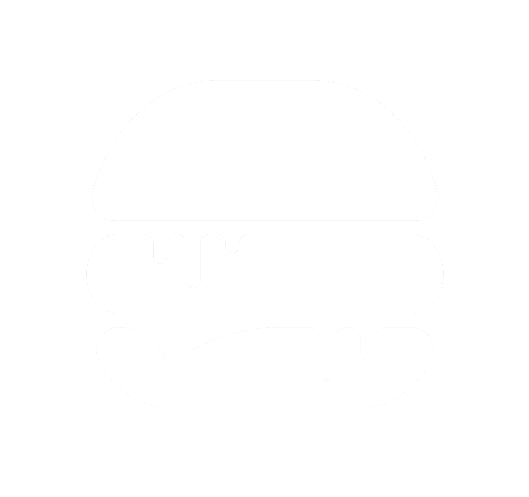 simple burger logo